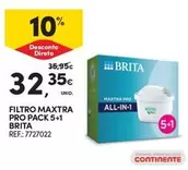 Oferta de Brita - Filtro Maxtra Pro Pack 5+1 por 32,35€ em Continente