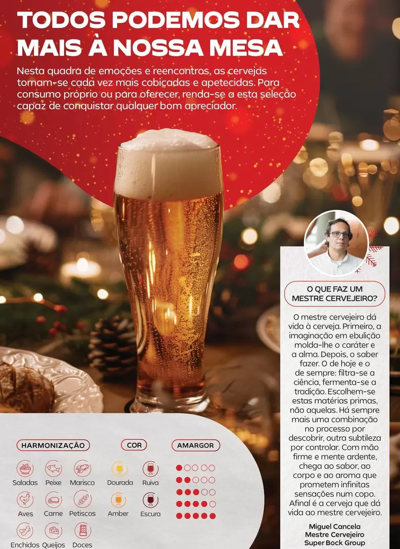 Oferta de Super Bock - Todos Podemos Dar Mais A Nossa Mesaem Continente