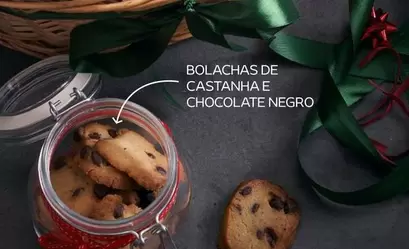 Oferta de Bolachas De Castanha E Chocolate Negroem Continente