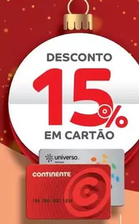 Oferta de Em Cartãoem Continente