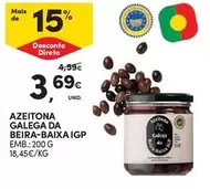 Oferta de Azeitona Galega Da Beira-Baixa IGP por 3,69€ em Continente