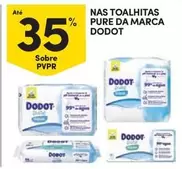 Oferta de Dodot - Nas Toalhitas Pure Da Marcaem Continente