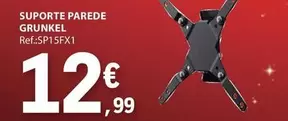 Oferta de Suporte Parede Grunkel por 12,99€ em E.Leclerc