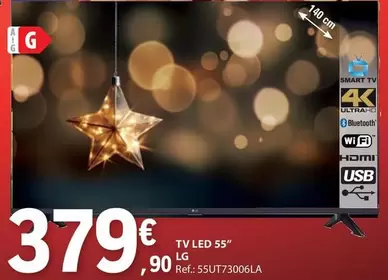 Oferta de LG - Tv Led 55" por 379,9€ em E.Leclerc