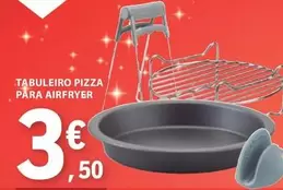 Oferta de Tabuleiro Pizza Para Airfryer por 3,5€ em E.Leclerc