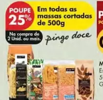 Oferta de Pingo doce - Em Todas As Massas Cortadasem Pingo Doce