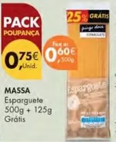 Oferta de A+ - Massa por 0,75€ em Pingo Doce