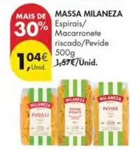 Oferta de Milaneza - Massa por 1,04€ em Pingo Doce