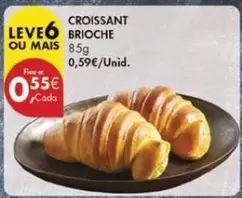 Oferta de Croissant Brioche por 0,55€ em Pingo Doce