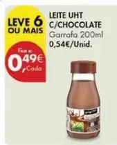 Oferta de Leite Uht C/chocolate por 0,49€ em Pingo Doce