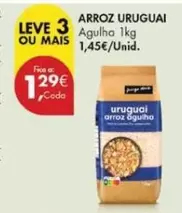 Oferta de Arroz por 1,29€ em Pingo Doce