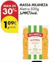 Oferta de Milaneza - Massa por 1,09€ em Pingo Doce