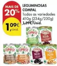 Oferta de Compal - Leguminosas por 1,09€ em Pingo Doce