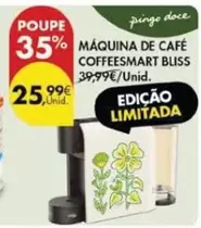 Oferta de Máquina De Café Coffeesmart Bliss por 25,99€ em Pingo Doce