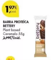 Oferta de Bettery - Barra Proteica por 1,97€ em Pingo Doce