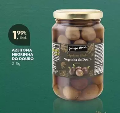 Oferta de Pingo doce - Azeitona Negrinha por 1,99€ em Pingo Doce