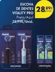 Oferta de Oral B - Escova De Dentes Vitality Pro por 28,89€ em Pingo Doce