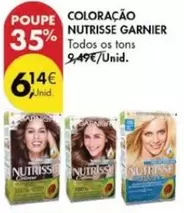 Oferta de Nutrisse - Coloração  Garnier por 6,14€ em Pingo Doce