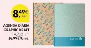 Oferta de Kraft - Agenda Diaria Graphic por 8,49€ em Pingo Doce