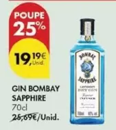 Oferta de Bombay - Gin por 19,19€ em Pingo Doce