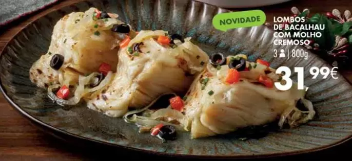 Oferta de .Com - Combo De Bacalao por 31,99€ em Pingo Doce