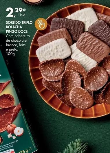 Oferta de Pingo doce - Sortido Tipio Bolacha por 2,29€ em Pingo Doce