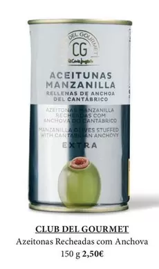 Oferta de .Com - Azeitonas Recheadas Com Anchova por 2,5€ em El Corte Inglés