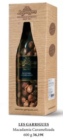 Oferta de Macadamia Caramelizada por 36,19€ em El Corte Inglés