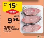 Oferta de Postas De Perca Do Nilo por 9,99€ em Continente Bom dia