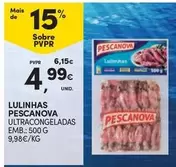 Oferta de Pescanova - Lulinhas por 4,99€ em Continente Bom dia