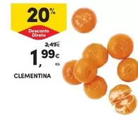 Oferta de Clementina por 1,99€ em Continente Bom dia