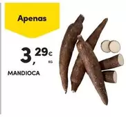 Oferta de Mandioca por 3,29€ em Continente Bom dia