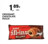 Oferta de Dulca - Croissant Chocolate por 1,89€ em Continente Bom dia