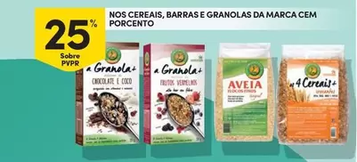 Oferta de Nós - Nos Cereais, Barras E Granolas Da Marca Cemem Continente Bom dia