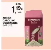 Oferta de Continente - Arroz Carouno por 1,19€ em Continente Bom dia