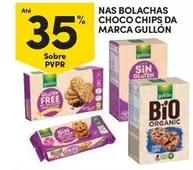 Oferta de Gullon - Nas Bolachas Choco Chips Da Marcaem Continente Bom dia