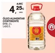 Oferta de Continente - Oleo Alimentar por 4,25€ em Continente Bom dia