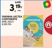 Oferta de Continente - Farinha Lactea por 3,19€ em Continente Bom dia