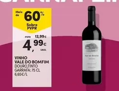 Oferta de Vinho Vale Do Bomfam por 4,99€ em Continente Bom dia