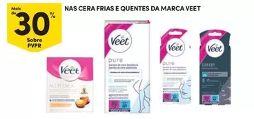 Oferta de Veet - Nas Cera Frias E Quentesem Continente Bom dia