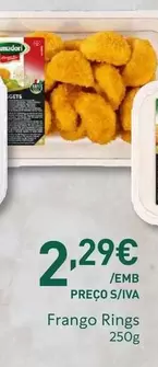 Oferta de Frango Rings por 2,29€ em Recheio