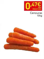 Oferta de Cenouras por 0,47€ em Recheio