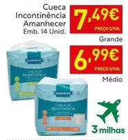 Oferta de Cueca Incontinência Amanhecer por 7,49€ em Recheio