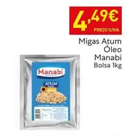 Oferta de Migas Atum Oleo por 4,49€ em Recheio