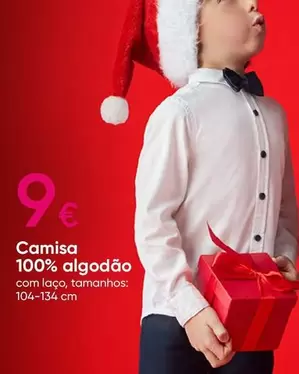 Oferta de .Com - Camisa 100% Algodãoem Pepco