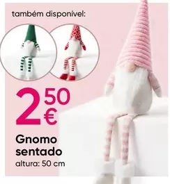 Oferta de Gnomo Sentado por 2,5€ em Pepco