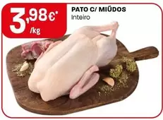 Oferta de Pato C/ Miudos por 3,98€ em Intermarché