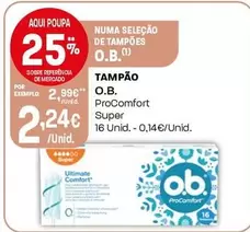 Oferta de Tampão por 2,24€ em Intermarché