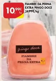 Oferta de Pingo doce - Fiambre Da Perna Extra Pingo Doce por 10,99€ em Pingo Doce