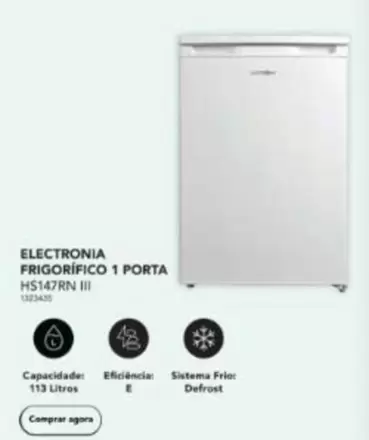 Oferta de Electronia - Frigorífico 1 Porta Hs147rn Iiiem Radio Popular